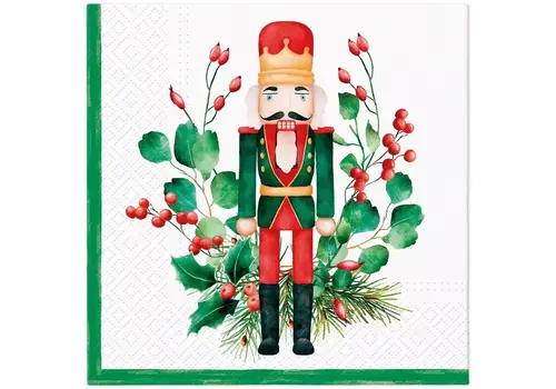 PAW Servietten Nutcracker composition 33 x 33 cm