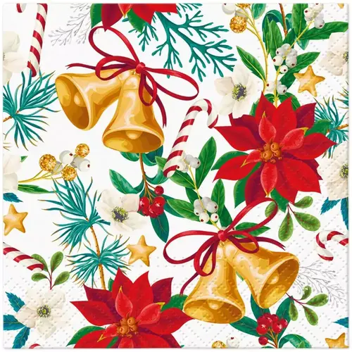 Servietten Botanical Noël 25 x 25 cm 