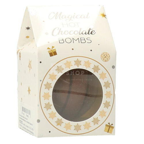 Chocobomb Xmas Wit Melkchocolade met marshmallows 45 g 
