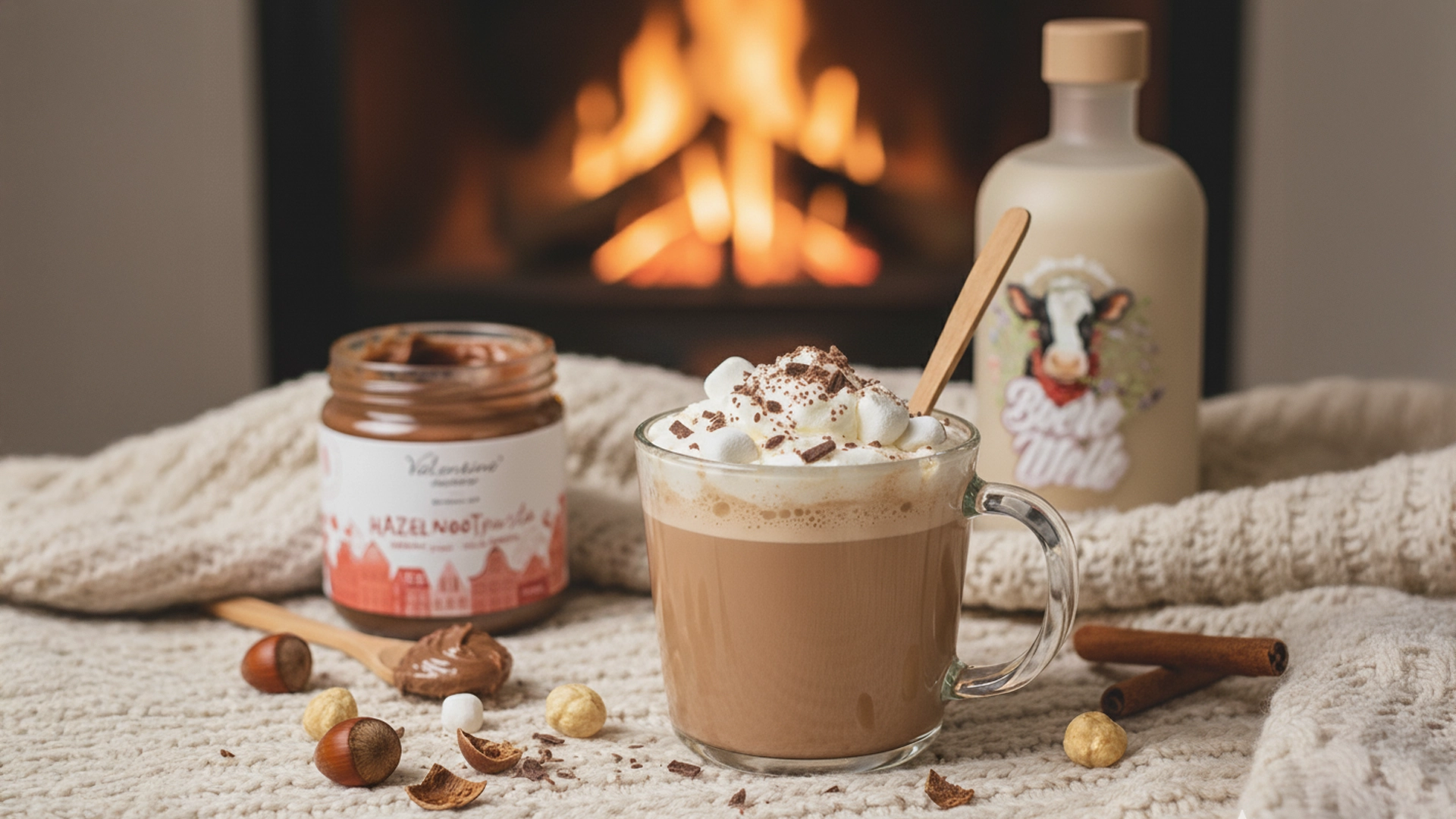 Hazelnut Hot Chocolate Deluxe