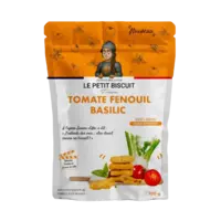 Aperitif biscuits with tomato, fennel and basil 100 g