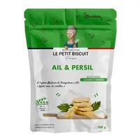 Garlic and parsley aperitif biscuits 100 g