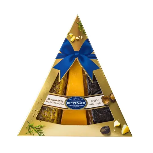 Trio kaaspuntjes Goud Wyngaard Kaas & Reypenaer 290 g 