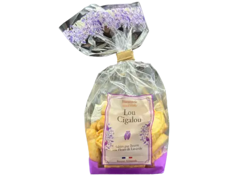 Trésors d'occitanie Lou Cigalou à la lavande 60 g