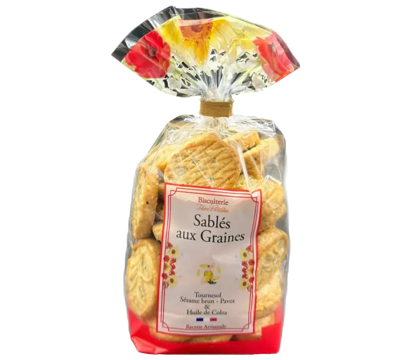Sablés aux graines 60 g
