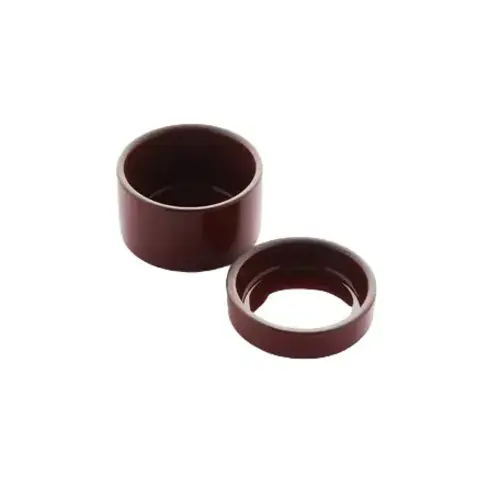 Sharing set of 2 stoneware serving dishes 6 x 6 x 5 cm 