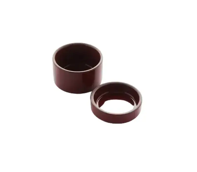 Sharing set of 2 stoneware serving dishes 6 x 6 x 5 cm