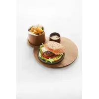 Sharing set hamburger board and 3 bowls