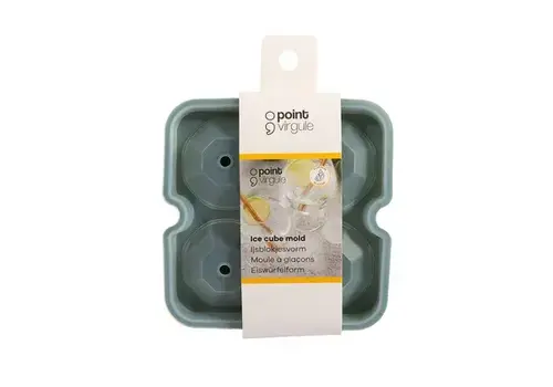 Point Virgule IJsvorm diamant Forest Green 12 x 12 x 4 cm