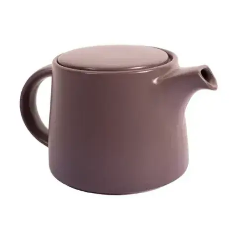 Théière en grès Midnight Mocha avec infuseur en acier inoxydable 8 x 7 x 7 cm 