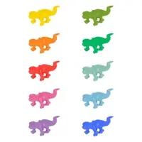 Lot de 10 marqueurs en silicone Lucky Lurch pour verre