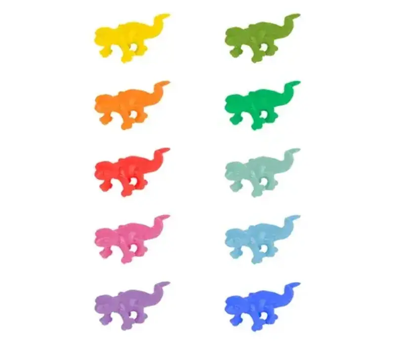 Set of 10 Lucky Lurch silicone glass markers