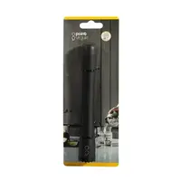 Cocktail Stamper uit RVS Zwart