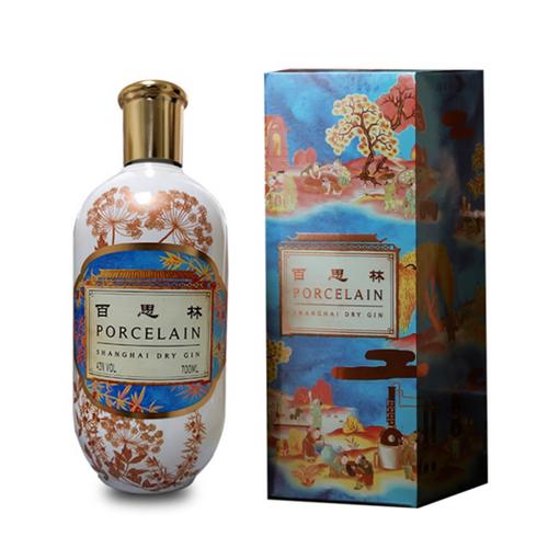 Porcelain Shanghai Dry Gin 70 cl 