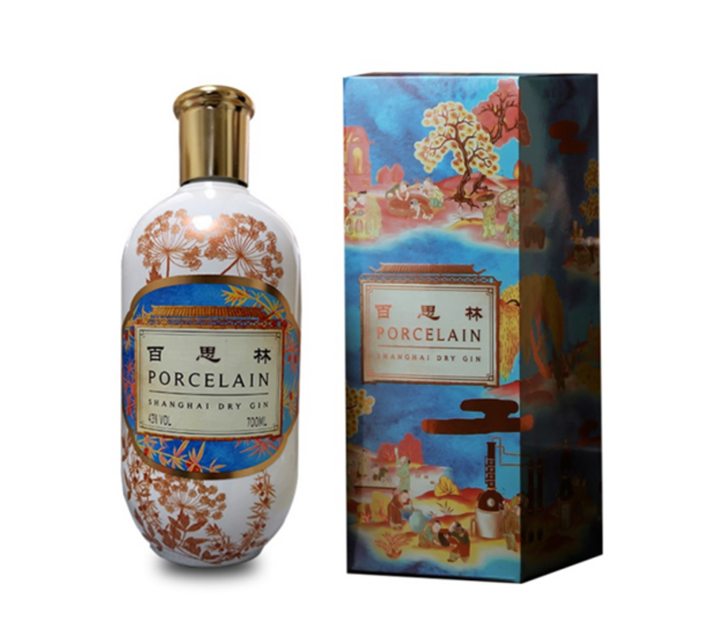 Porcelain Shanghai Dry Gin 70 cl