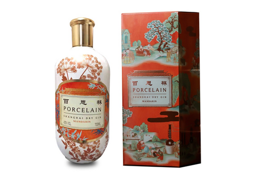 Porcelain Mandarin Gin 70 cl
