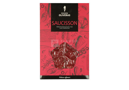 Jambons Oliveras Saucisson Extra - Salami espagnol fin 70 g