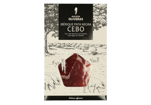 Jambons Oliveras Cebo Pata Negra Iberique 70 g