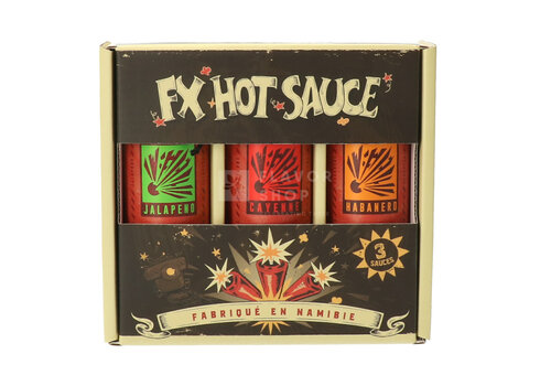Hot Sauce FX Gift box Hot Sauces 3 x 90 ml