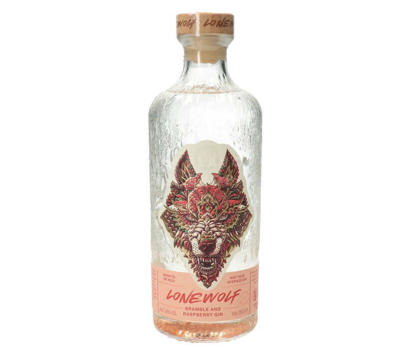 Lone Wolf Gin Bramble & Raspberry 70 cl