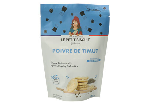 Le Petit Biscuit Aperitifkekse mit Timut-Pfeffer 100 g