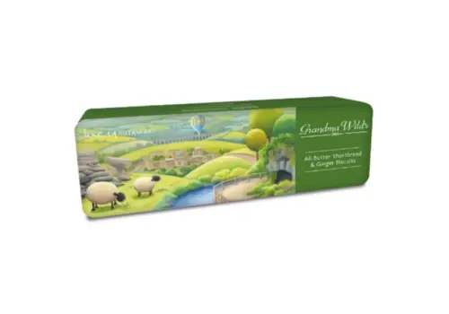 Yorkshire life tin - Shortbread & Ginger biscuits 300 g