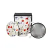 Duo Flowers CELEBRATE TODAY, Mug and Infuser, 480 ml, ANGELA, gift box