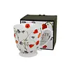 Flowers CELEBRATE TODAY, Footed Mug, 480 ml, ANGELA, giftbox