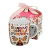 Duo Tasse 400 ml, GRANDMA, coffret cadeau avec ruban