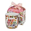 Tasse 400 ml, BEST MOM, coffret cadeau avec ruban