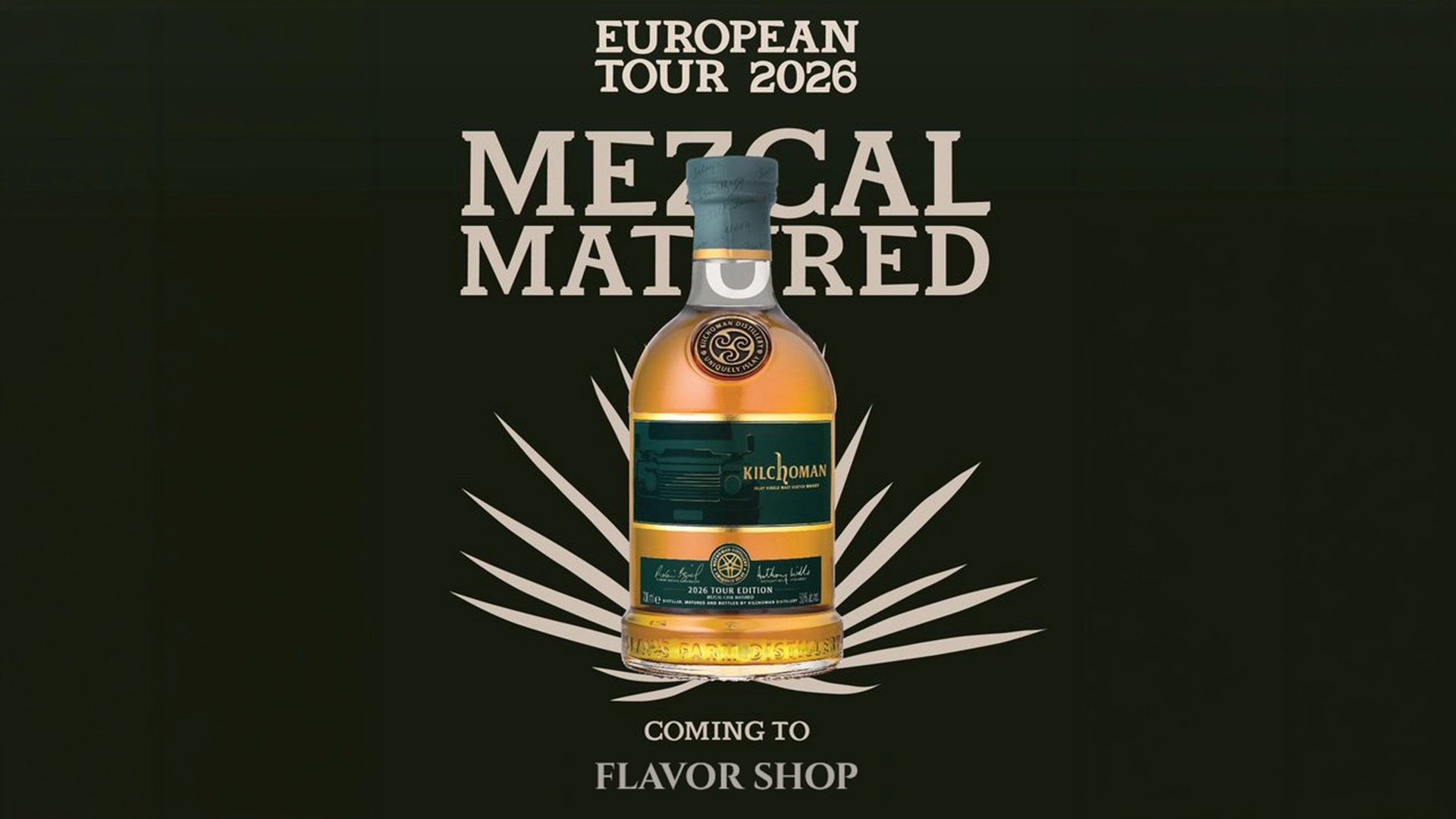 Kilchoman European Tour 2026 maakt een stop bij Flavor Shop
