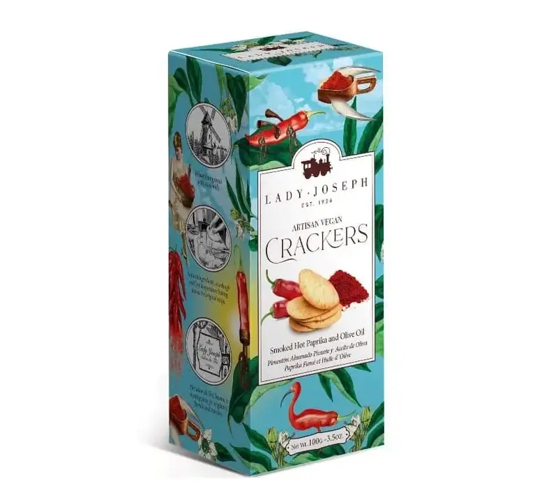 Cracker mit geräuchertem Paprika 100 g