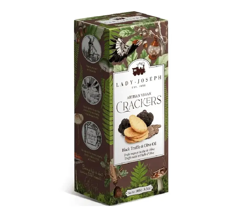 Crackers with black truffle 80 g