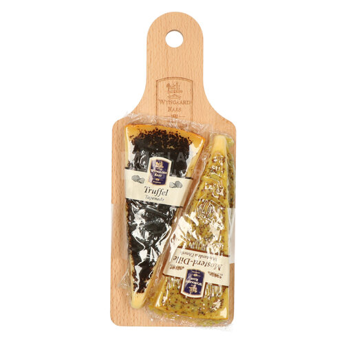 Käseplatte mit Trüffel & Senf-Dill 300 g 