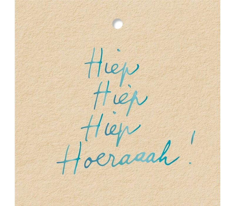 Carte cadeau - Hiep hiep hiep hoeraah!