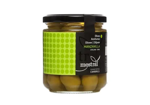 Mestral Manzanilla-Oliven 220 g