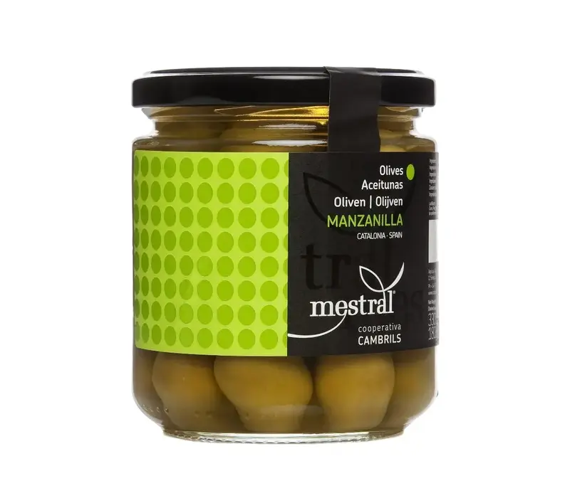 Manzanilla-Oliven 220 g