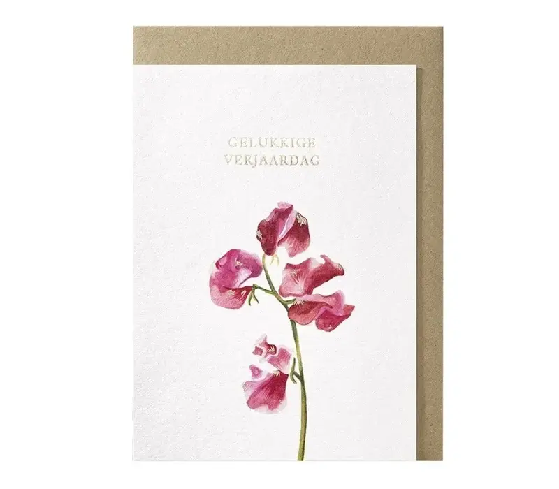Gelukkige verjaardag greeting card