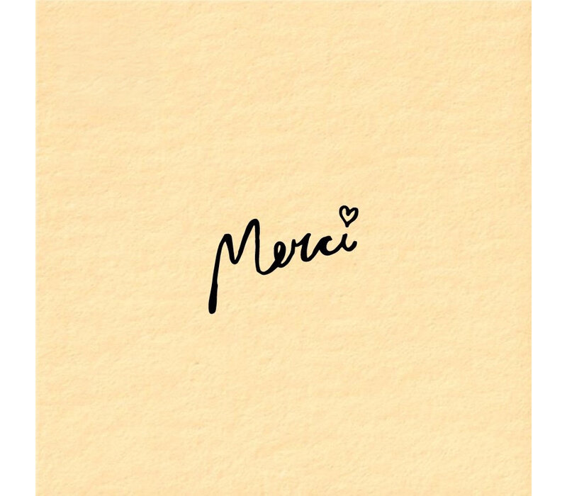Geschenkkarte - Merci