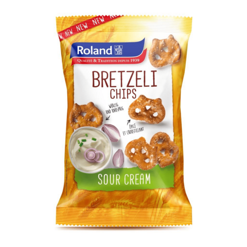 Chips Bretzelli à la crème aigre 180 g 