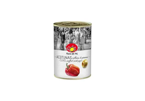 Plaza del Sol Olives au poivron rouge 280 g