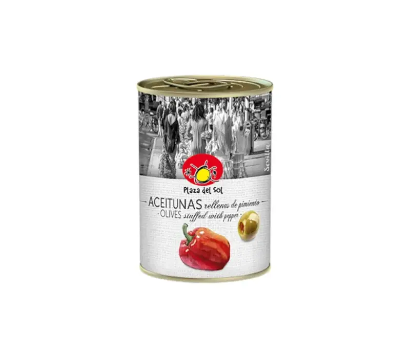 Olives with red pepper 280 g