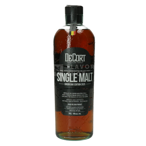 De Cort Single Malt Virgin Oak 2025 - 70 cl 