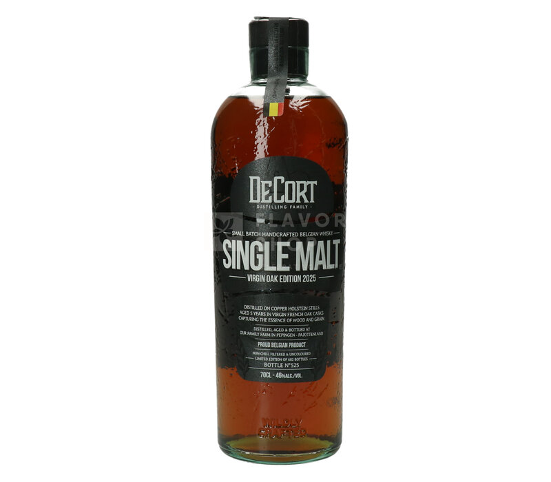 De Cort Single Malt Virgin Oak 2025 - 70 cl