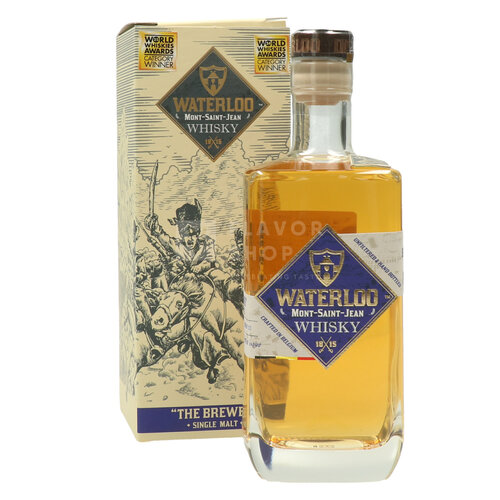 Waterloo The Brewer Single Malt Whiskey - 50 cl 