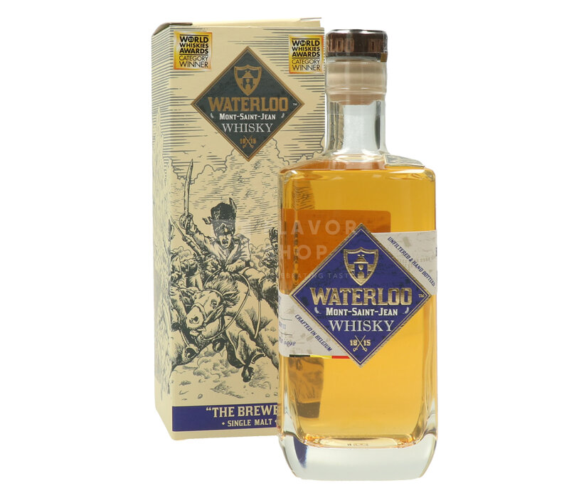 Waterloo The Brewer Single Malt Whisky - 50 cl
