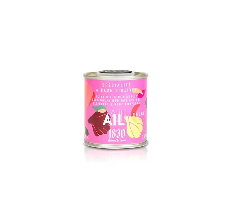 Olive oil with red garlic 10 cl