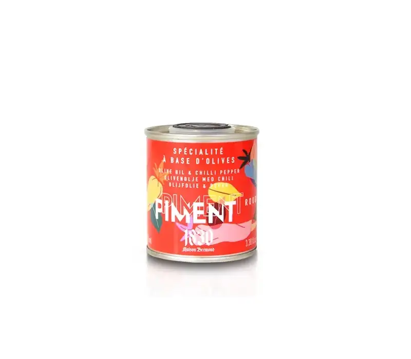 Huile d'olive au piment 10 cl