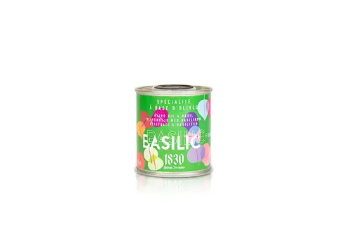 Domaine La Cabane Olive oil with basil 10 cl