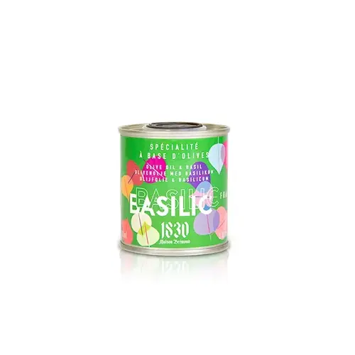 Olivenöl mit Basilikum 10 cl 